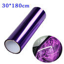 Car Headlight Tint Film Taillight Fog Light Vinyl Decor Waterproof 30x180cm 1Pc