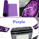 Car Headlight Tint Film Taillight Fog Light Vinyl Decor Waterproof 30x180cm 1Pc