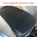 Leather Console Lid Universal Car Armrest Cover Carbon Fiber Mat Newest Useful