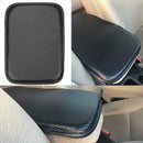 Leather Console Lid Universal Car Armrest Cover Carbon Fiber Mat Newest Useful