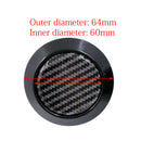4Pcs Universal Car Wheel Center Hub Caps Rim Covers Stickers Decoration Set