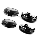 4Pcs/Set Universal Car Wheel Center Hub Caps Rim Covers Stickers Decoration