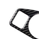 2Pcs Carbon Fiber Interior Headlight Switch Cover Trim for VW Golf 7 2013-2017