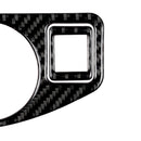 Car Interior Headlight Switch Frame Trim Carbon Fiber for VW Golf 7 2013-17 2Pcs