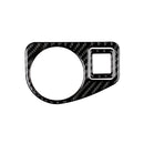 Car Interior Headlight Switch Frame Trim Carbon Fiber for VW Golf 7 2013-17 2Pcs