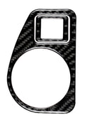 Car Interior Headlight Switch Frame Trim Carbon Fiber for VW Golf 7 2013-17 2Pcs