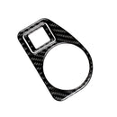 Car Interior Headlight Switch Frame Trim Carbon Fiber for VW Golf 7 2013-17 2Pcs
