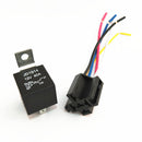 1x New Quality Car Automotive Continuous Contact Relay With Socket