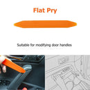 Auto Door Clip Panel Trim Removal Tool Kit Disassembly Pry Car Interior 12Pcs