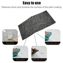 3Pcs Car Scratch Repair Tool Scratches Remover Nano Cloth Surface Rag Black