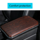 1x Car Armrest Pad Cover Center Console Box Cushion Leather Armrests Pad
