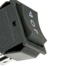 6Pcs 6-Pin ON/OFF/ON Mini Momentary Rocker Switch For 16A/250VAC 20A/250VAC