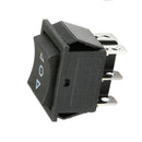 6-Pin ON/OFF/ON Momentary Rocker Switch For 16A/250VAC 20A/250VACX6 New