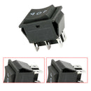 6-Pin ON/OFF/ON Momentary Rocker Switch For 16A/250VAC 20A/250VACX6 New