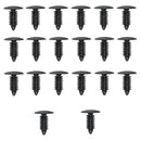 120Pcs Set Mixed Car Door Bumper Fenders Fastener Retainer Rivet Push Pin Clips