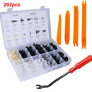 292x/Set For Car Door Panel Fender Repair Fastener Clip Rivets Screws Push