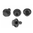 290x Car Push Pin Rivets Nylon Car Retainer Clip Plastic Fastener for BMW New