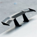 3 Pcs Universal Mini Spoiler Plastic Car Rear Wing Tail Decoration 17cm Black