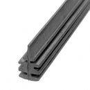 10 x 425mm*6mm Car Auto Silicone Universal Frameless Windshield Wiper Refill