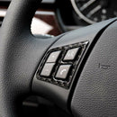 2PCS Button-Cover Steering-Wheel Left Right Trim Car for BMW 3 Series