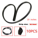 Universal Car Windshield Wiper Blade 10 Pcs Rubber Frameless Wiper Strip 19 Inch