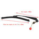 1 pcs 400mm Hand Operated Front Windshield Wiper Car Manual Wiper Universal Kit