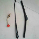 1 pcs 400mm Hand Operated Front Windshield Wiper Car Manual Wiper Universal Kit