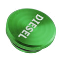 1x Green Billet Fuel Cap and DEF Cap for 2013-2017 Dodge Ram Cummins Hot
