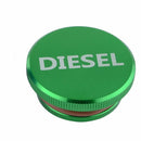 1x Green Billet Fuel Cap and DEF Cap for 2013-2017 Dodge Ram Cummins Hot