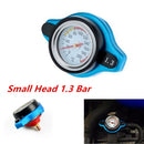 1xCar Thermostatic Gauge 1.3Bar Radiator Cap Cover Water Temperature Meter Hot