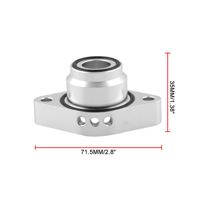 1 x Blow Off Valve Spacer BOV Adapter Aluminum Alloy for Audi 2.0T 2.0L FSI TFSI