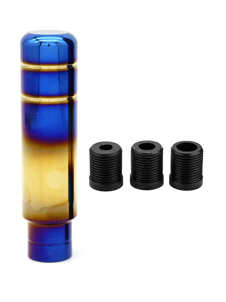 1 Set Aluminum Alloy Shift Knob Gear Shifter Universal Car Interior Refit New