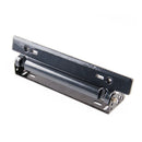 Universal Car Adjustable Number License Plate Frame Holder Bracket Black Cover