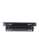Universal Car Adjustable Number License Plate Frame Holder Bracket Black Cover