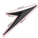 Rear Bumper Spoiler Air Vent Trim Cover Car Body Stickers Covers  Universal