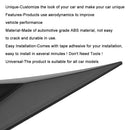 Rear Bumper Spoiler Air Vent Trim Cover Car Body Covers Decorative Car Trim