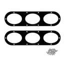 New Car Styling Universal Fitment Rear Bumper Air Diversion Diffuser Panel