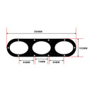 New Car Styling Universal Fitment Rear Bumper Air Diversion Diffuser Panel