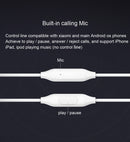 Original Xiaomi Mi In-Ear Headphones Basic Earphone with Wire Control + Mic, Support Answering and Rejecting Call(Black)
