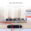 ORICO CBS5 Silicone Material Desktop Cable Manager Winder Fixer, Size: 9.6*2*1.2cm(Black)