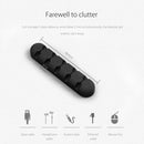 ORICO CBS5 Silicone Material Desktop Cable Manager Winder Fixer, Size: 9.6*2*1.2cm(Black)