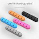 ORICO CBS5 Silicone Material Desktop Cable Manager Winder Fixer, Size: 9.6*2*1.2cm(Grey)