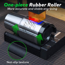 XTOOL P1030244 D1-5W High Accuracy DIY Laser Engraving & Cutting Machine + Rotary Attachment + Raiser Kit