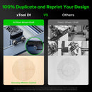 XTOOL P1030245 D1-10W High Accuracy DIY Laser Engraving & Cutting Machine + Rotary Attachment + Raiser Kit