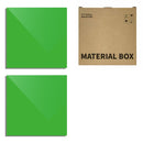 XTOOL KA020129000 2 PCS 3mm Glossy Opaque Acrylic Panel Engraving Machine Consumables, Size: 30x30cm(Green)