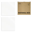 XTOOL KA020135000 2 PCS 3mm Glossy Acrylic Panel Engraving Machine Consumables, Size: 30x30cm(Transparent)