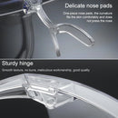 2 PCS Kids Anti-Saliva Splash Anti-Spitting Anti-Fog Face Shield Sunscreen Sunglasses(Transparent)