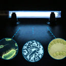 2 PCS 220V 7W UV Ultraviolet Algae Disinfection Fish Tank Lamp, EU Plug