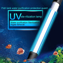 2 PCS 220V 13W UV Ultraviolet Algae Disinfection Fish Tank Lamp, EU Plug