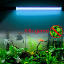 2 PCS 110V 13W UV Ultraviolet Algae Disinfection Fish Tank Lamp, US Plug